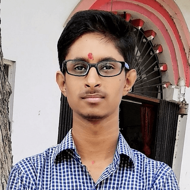 vipul jha profile image in blue shirt